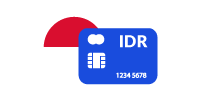 بطاقات محلية (IDR)